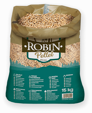 worek pelletu opałowego Robin do kupienia w Dusznikach-Zdroju lub sklepie internetowym